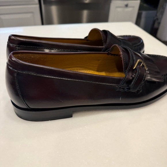 Cole Haan Men’s Kiltie Buckle Burgundy Loafers 12D Excellent!! main image 9